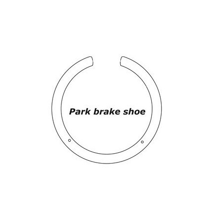 Centric Parts Centric Brake Shoes, 111.08800 111.08800